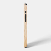 ヤギの毛皮のテクスチャー iPhoneケース (左側面)