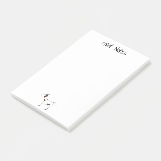 ヤギの注意 ポストイット (アングル)