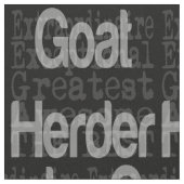 ヤギの牧畜民 ファブリック (クローズアップ)