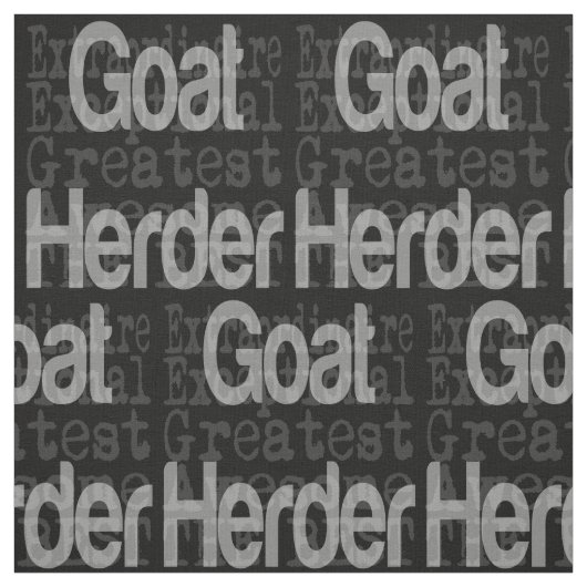 ヤギの牧畜民 ファブリック (見本)