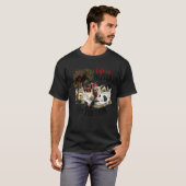 ヤギの生活は、遠く西部の農場の動物の上で良い Tシャツ (正面フル)