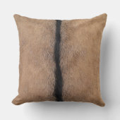 ヤギの皮 クッション (正面)