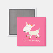 ヤギの磁石が嬉しい マグネット (正面/裏面)