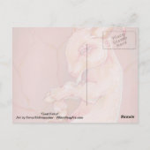 ヤギの胎児の不気味な異臭ゴシック様式の低層はがき ポストカード (裏面)