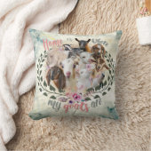 ヤギの芸術 |ホームは私のヤギがGetYerGoatである場所 クッション (ブランケット)