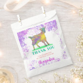 ヤギの誕生日パーティーありがとう フェイバーバッグ (クリップ留めされた状態)
