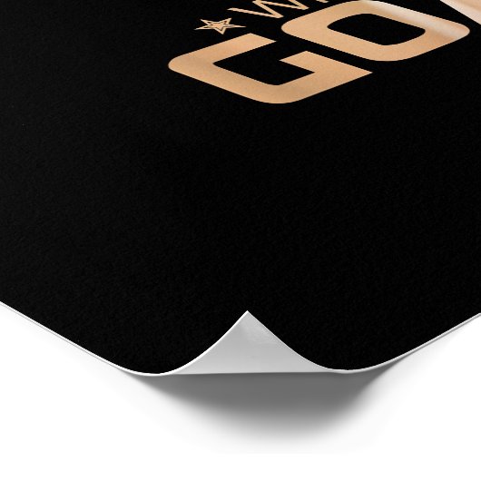 ヤギの贈り物で人生は良い ポスター (角)