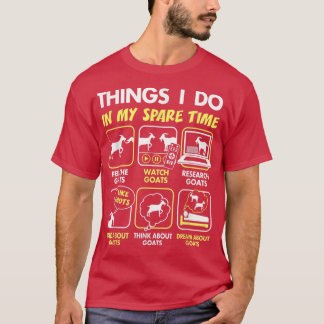 ヤギの贈り物,私の余暇に行うこと,ヤギの値リスト Tシャツ