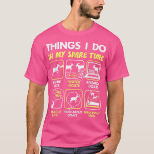 ヤギの贈り物,私の余暇に行うこと,ヤギの値リスト Tシャツ
