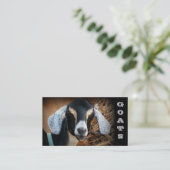 ヤギの農場の名刺 名刺 (スタンド正面)