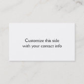 ヤギの農場の名刺 名刺 (裏面)