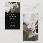 ヤギの農家の名刺 名刺 (正面/裏面)