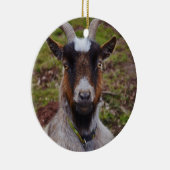 ヤギの近い上り セラミックオーナメント (右)