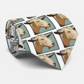 ヤギの頭部 ネクタイ (ロール)