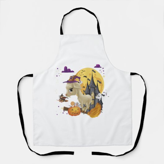 ヤギの魔女ブロムカボチャのハロウィーンの衣装 エプロン (正面)
