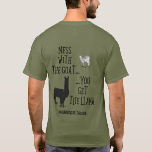 ヤギのMen'tのティーとの混乱 Tシャツ