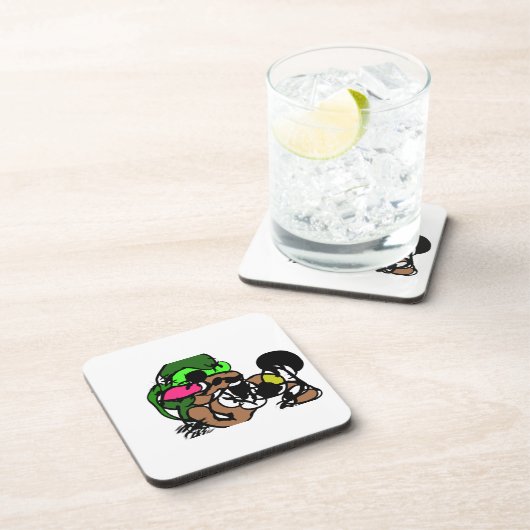 ヤギはおもしろい コースター (右側)