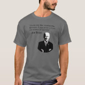 ヤギはキノコのようもしだから杜甫だ Tシャツ (正面)