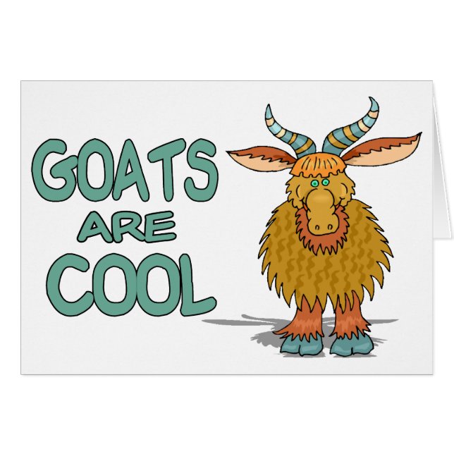 ヤギはクールです (正面横)