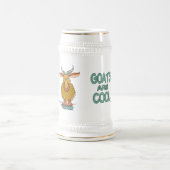 ヤギはクールです ビールジョッキ (中央)