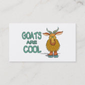 ヤギはクールです 名刺 (裏面)