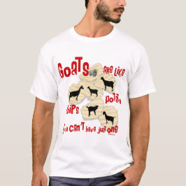 ヤギはポテトチップスに似ている Tシャツ
