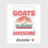 ヤギはヤギの恋人を素晴らし変装しているから。Pe シール (シート)