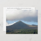 ヤギは倒れた。 ポストカード (正面/裏面)