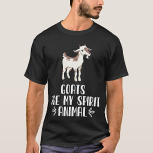 ヤギは私の霊獣だ Tシャツ