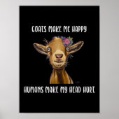 ヤギは私を幸せなヤギの恋人にする ポスター (正面)