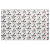 ヤギは私を幸せにする ファブリック (ファットクウォーター)