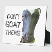 ヤギは「ヤギをそこに置くな!」 プラーク (側面)