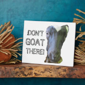 ヤギは「ヤギをそこに置くな!」 プラーク (側面)