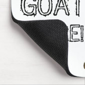 ヤギは「ヤギをそこに置くな！」 マウスパッド (コーナー)