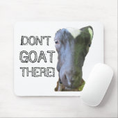 ヤギは「ヤギをそこに置くな！」 マウスパッド (マウス)