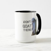 ヤギは「ヤギをそこに置くな！」 マグ (正面右)