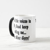 ヤギをもっとおもしろい買う モーフィングマグカップ (正面左)