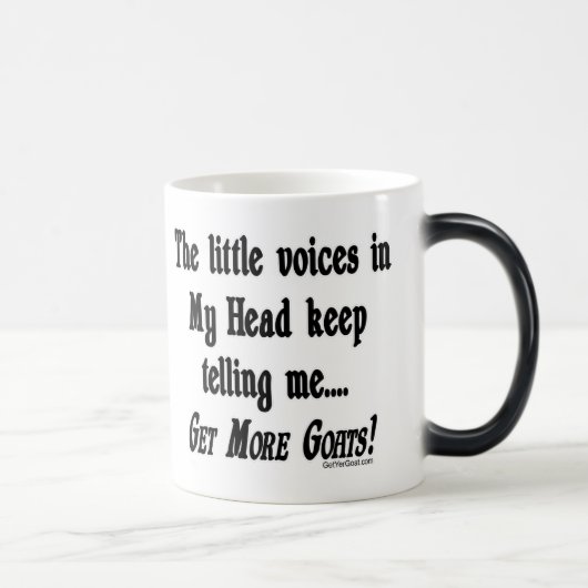 ヤギをもっとおもしろい買う モーフィングマグカップ (右)