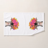 ヤギをペーズンするバスタオル バスタオルセット (ハンドタオル)