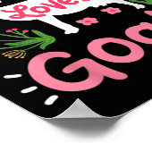 ヤギを愛する女の子 ポスター (角)