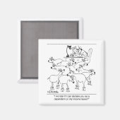 ヤギを扶養家族として宣言 マグネット (正面/裏面)