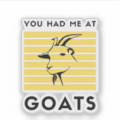 ヤギを食った シール (正面)