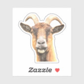 ヤギイラストレーション シール (シート)