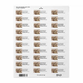 ヤギカスタマイズ農業カップル ラベル (フルシート)