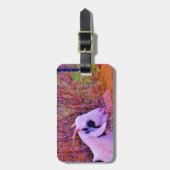 ヤギカラフルツ ラゲッジタグ (正面縦)