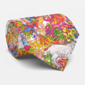 ヤギサイケデリック ネクタイ (ロール)