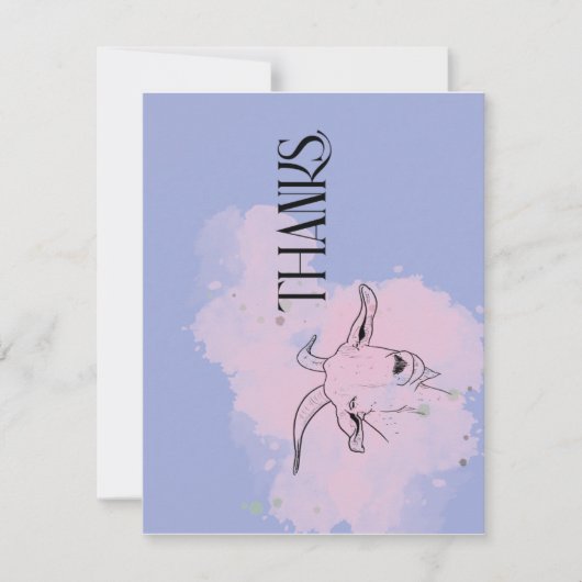 ヤギサンキューカード サンキューカード (正面)