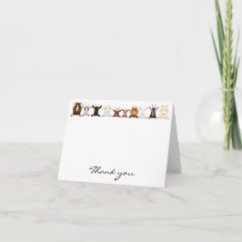 ヤギサンキューカード ノートカード