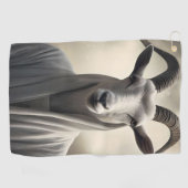 ヤギシェパード、ゴルフパターカバー ゴルフタオル (横)