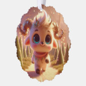 ヤギスタイリッシュヤ オーナメントカード (左)